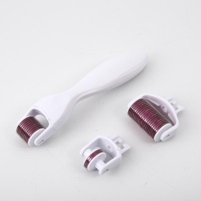 China most popular derma roller with gold micro-needle 3 in 1 derma roller